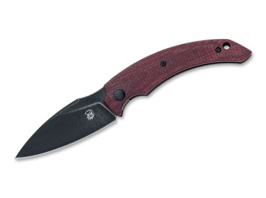 Fox Knives Honos Plum Jute Micarta