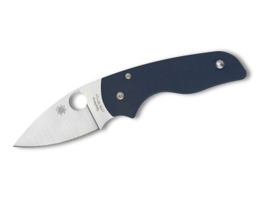 Spyderco Lil Native CPM SPY27 FRN Blue PlainEdge