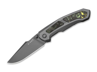 Kizer Feweed S90V Ti Fat Carbon Toxic Storm