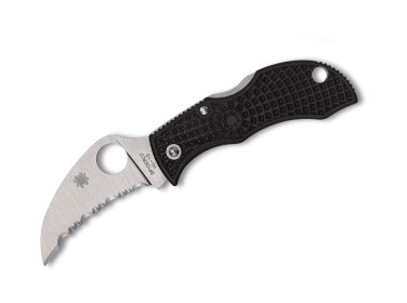 Spyderco Manbug Hawkbill Black FRN VG-10 SpyderEdge